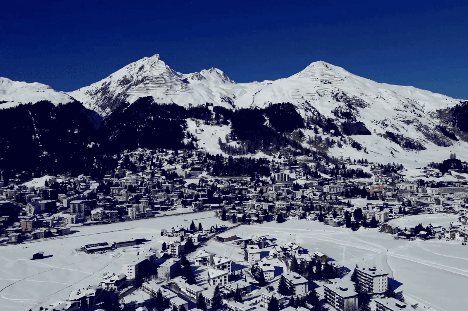 Davos in winter